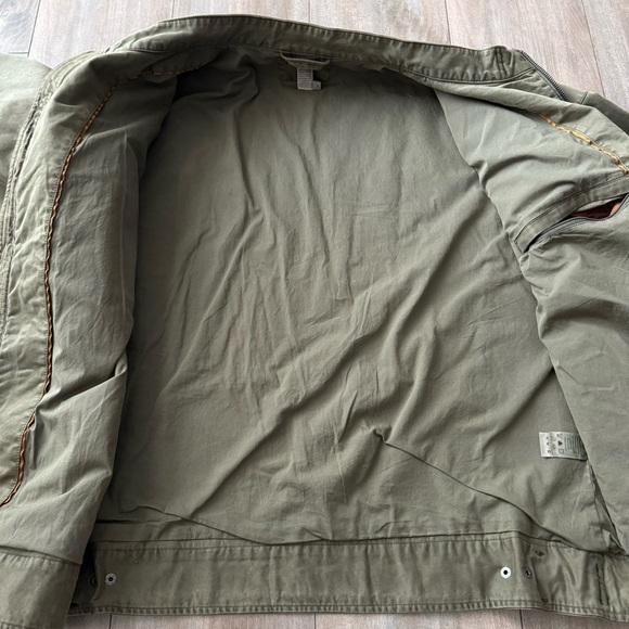 Carbon 2 Cobalt men’s utility army military jacket green size large - Picture 6 of 7